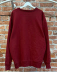 SUPREME FW22 BOX LOGO CREWNECK ‘BURGUNDY’