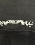 CHROME HEARTS HORSESHOE FLORAL THERMAL ZIP HOODIE ‘BLACK’