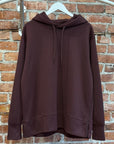 YOHJI YAMAMOTO Y-3 MESH KNIT HOODIE ‘WINE’