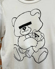 UNDERCOVER MADSTORE TEDDY BEAR TEE ‘WHITE’