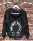 CHROME HEARTS CHILLBUSTER V1 THERMAL ZIP HOODIE ‘BLACK’