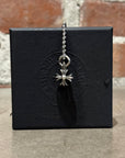 CHROME HEARTS CUT OUT PLUS CROSS NECKLACE ‘SILVER’