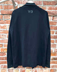 Y-3 YOHJI OVERSIZED MULTI ZIP TRACK JACKET ‘BLACK’