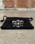 CHROME HEARTS DOUBLE FLORAL RING ‘SILVER’