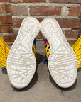 ADIDAS JEREMY SCOTT COWHIDE WING SNEAKERS ‘MULTI’