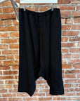 COMME DES GARÇONS BLACK HAREM PANTS ‘BLACK’