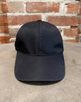PRADA RE-NYLON BADGE BASEBALL CAP ‘BLACK’