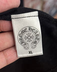 CHROME HEARTS PLUS CROSS POLO LONGSLEEVE ‘BLACK’