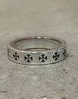 CHROME HEARTS 6MM FOREVER SPACER RING ‘SILVER’