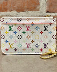 LOUIS VUITTON X TAKASHI MURAKAMI MONOGRAM CHAIN CARDHOLDER ‘WHITE’
