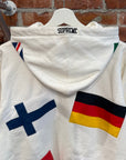 SUPREME FW13 INTERNATIONAL FLAGS HOODIE ‘WHITE’