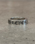CHROME HEARTS FOREVER 6MM SPACER RING ‘SILVER’