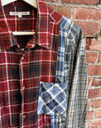 NEEDLES REBUILD 7 CUT FLANNEL ‘MULTI’
