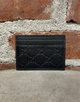 GUCCI MONEY CLIP CARD HOLDER ‘BLACK’