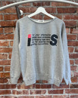 ISSEY MIYAKE I.S SPORT CARE TAG CREWNECK ‘GREY’