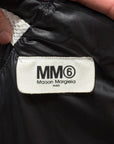 MM6 SIDE SLING REVERSIBLE BAG ‘BLACK/WHITE’
