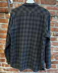 SUPREME FW22 SHADOW PLAID FLANNEL ‘BLACK’