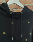 DIOR HOMME SS18 GINZA EXCLUSIVE 18K BEE HOODIE ‘BLACK’