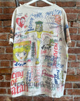 SAINT MICHAEL X TAKASHI MURAKAMI AW21 GRAFFITI TEE ‘MULTI’
