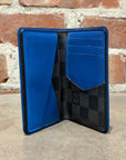 LOUIS VUITTON DAMIER BIFOLD WALLET ‘BLACK/BLUE’