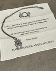 HARDIHOODER BIBLICAL ANGEL PENDANT NECKLACE ‘SILVER’