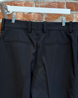 JIL SANDERS ARTICULATED PLEAT TROUSERS ‘BLACK’
