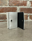 BALENCIAGA X ADIDAS TRIFOLD LAMBSKIN WALLET ‘BLACK/WHITE’