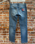SAINT LAURENT AW16 UNIVERSITÉ PATCH D02 DENIM ‘BLUE’