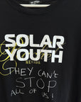 RAF SIMONS SOLAR YOUTH GRAPHIC TEE ‘BLACK’