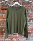 KAPITAL SMILEY ELBOW LONGSLEEVE ‘OLIVE’