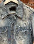 NUMBER (N)INE PAINTER DENIM SHIRT ‘BLUE’