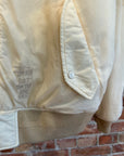 STUSSY REVERSIBLE MA-1 FLIGHT BOMBER JACKET ‘CREAM’