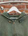 KAPITAL "RED ARMY" STAR ZIP HOODIE ‘SAGE’