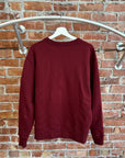 ACNE STUDIO FACE SERIES CREWNECK ‘RED’