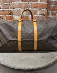 LOUIS VUITTON MONOGRAM KEEPALL 50 'BROWN'