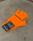 CHROME HEARTS WORK GLOVES ‘ORANGE’