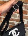 CHANEL VIP EXCLUSIVE CROSSBODY BAG ’BLACK/WHITE’