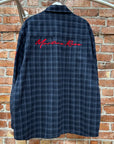 MARTINE ROSE WALLET CHAIN FLANNEL ‘NAVY’