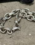 CHROME HEARTS LARGE PAPER CHAIN BRACELET ‘SILVER’