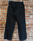 DRIES VAN NOTEN CONVERTIBLE PANTS ‘BLACK’