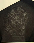 CHROME HEARTS HORSESHOE FLORAL PULLOVER HOODIE ‘BLACK’
