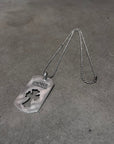 CHROME HEARTS x KYOSUKE HIMURO SOUL DOGTAG NECKLACE ‘SILVER’