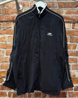 BALENCIAGA SS25 3B SPORTS ICON LOGO TRACK JACKET ‘BLACK’