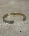 MAISON MARGIELA .925 CUFF BANGLE BRACELET ‘TARNISHED SILVER’