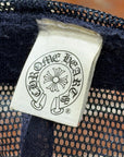 CHROME HEARTS DOUBLE CROSS PATCH TRUCKER HAT ‘NAVY’