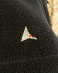 ROA 4-SNAP POLARTEC UTILITY FLEECE ‘BLACK’