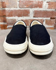RICK OWENS DRKSDHW PENTA BOAT SLIP ON SNEAKERS ‘BLACK’