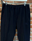 NEEDLES PLEATED FLARE TRACK PANTS ‘BLACK’