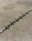CHROME HEARTS CUT OUT CROSS BRACELET ‘SILVER’