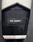 RAF SIMONS RS LOGO PATCH DENIM JACKET ‘BLACK’
